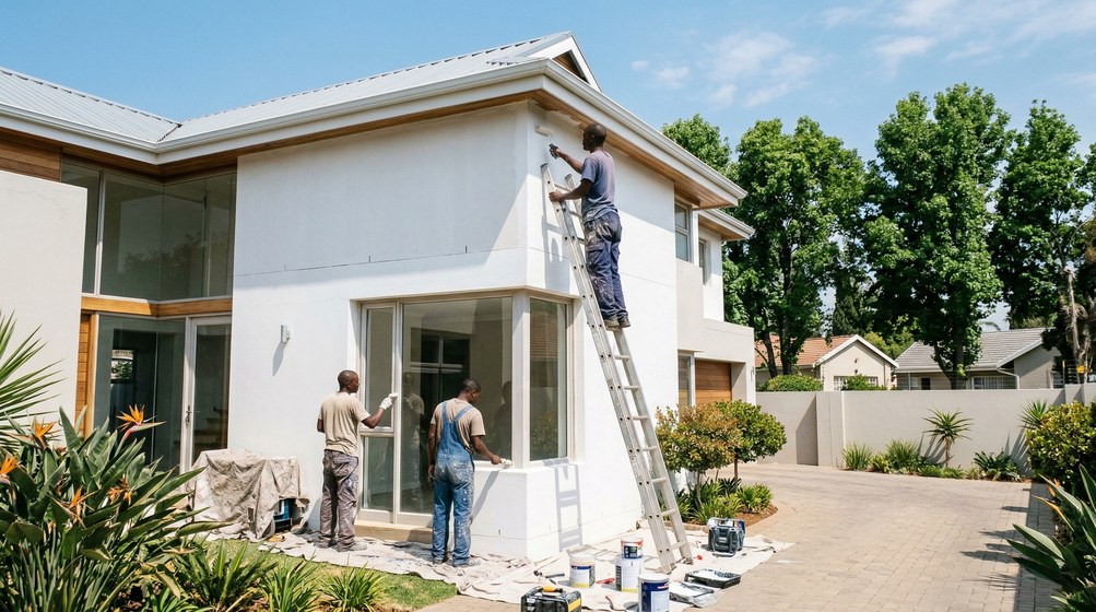 Professional painters working in Plumstead, Cape Town Southern Suburbs